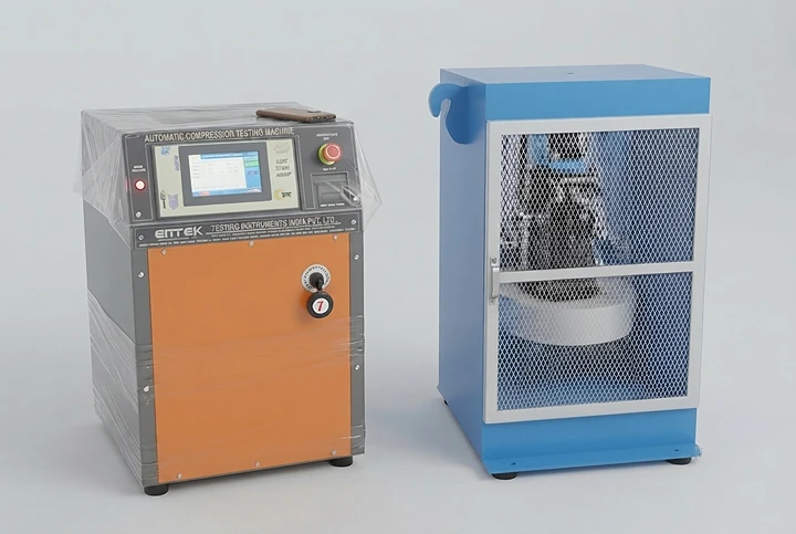 Automatic Compression Testing Machine Pace Rate Controlled